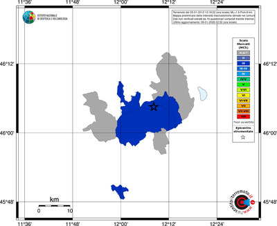 Mappa MCS - territori comuni