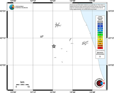 Mappa MCS - territori località