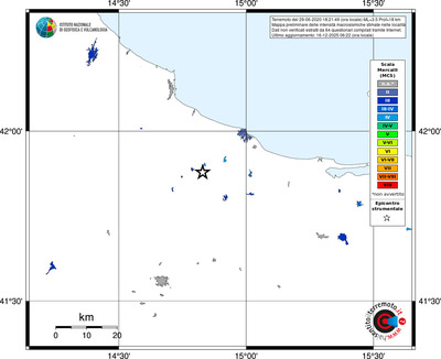 Mappa MCS - territori località
