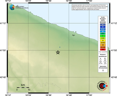 Mappa EMS - località