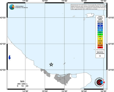 Mappa EMS - territori comuni