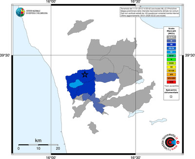 Mappa MCS - territori comuni