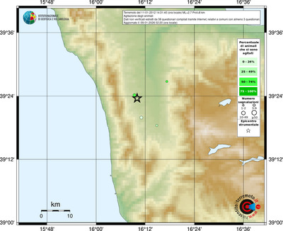 Mappa comuni con almeno 3 questionari