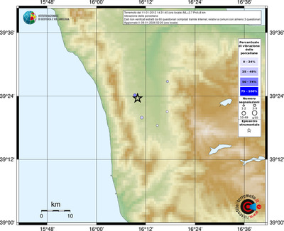 Mappa comuni con almeno 3 questionari