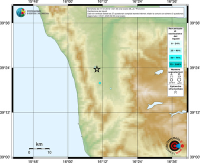 Mappa comuni con almeno 3 questionari