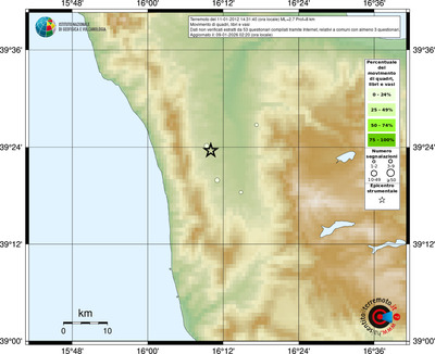 Mappa comuni con almeno 3 questionari
