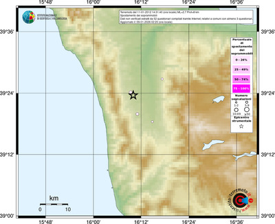 Mappa comuni con almeno 3 questionari