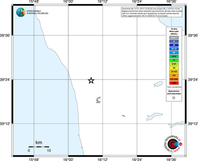 Mappa MCS - territori località