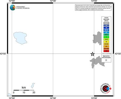 Mappa MCS - territori comuni