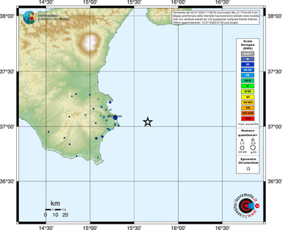 Mappa EMS - località
