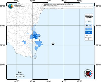 Mappa territorio comunale con almeno 3 questionari