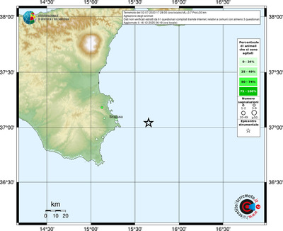 Mappa comuni con almeno 3 questionari