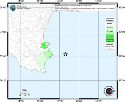 Mappa territorio comunale con almeno 3 questionari