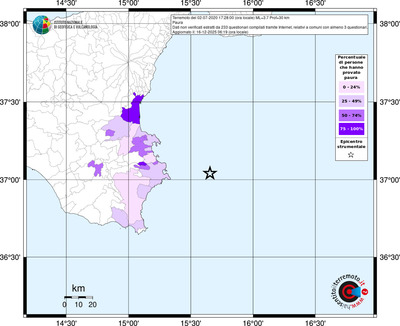 Mappa territorio comunale con almeno 3 questionari