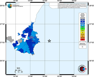 Mappa MCS - territori comuni