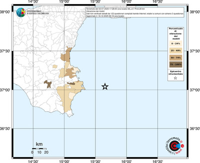 Mappa territorio comunale con almeno 3 questionari