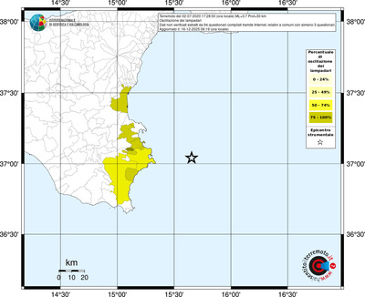 Mappa territorio comunale con almeno 3 questionari