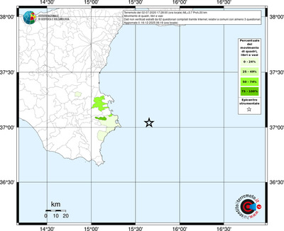 Mappa territorio comunale con almeno 3 questionari
