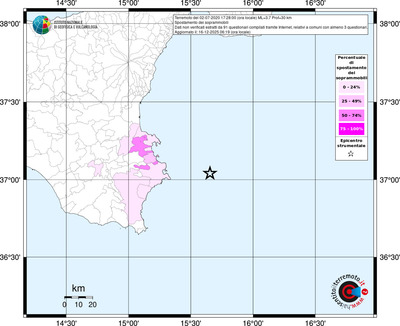 Mappa territorio comunale con almeno 3 questionari