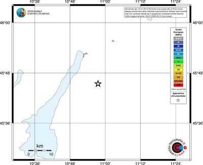 Mappa EMS - territori località