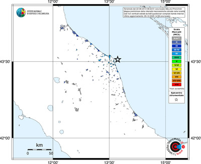 Mappa MCS - territori località