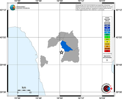 Mappa MCS - territori comuni