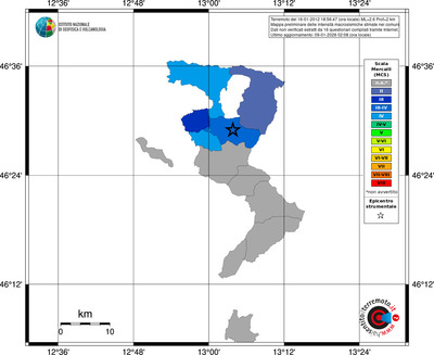 Mappa MCS - territori comuni