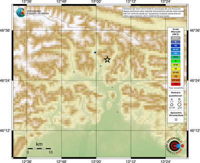 Mappa MCS - località