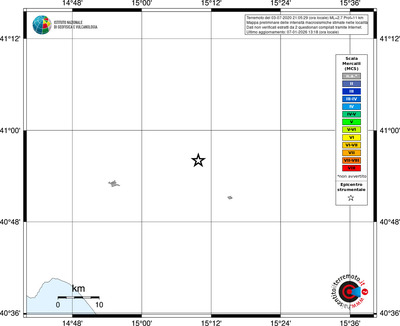 Mappa MCS - territori località