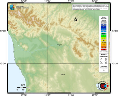 Mappa MCS - località