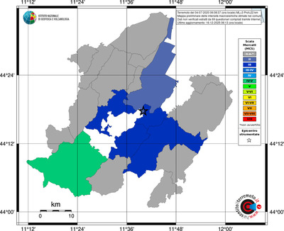 Mappa MCS - territori comuni