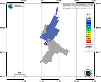 Mappa MCS - territori comuni