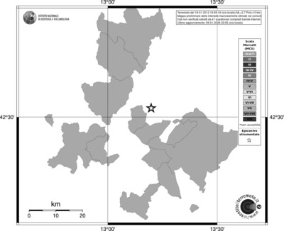 Mappa MCS - territori comuni