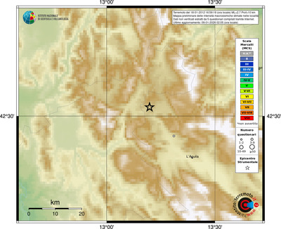 Mappa MCS - località