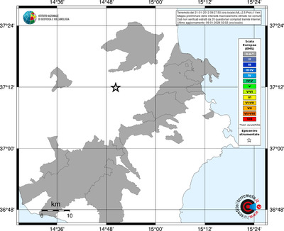 Mappa EMS - territori comuni