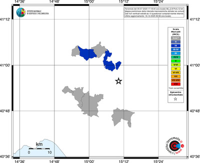 Mappa MCS - territori comuni