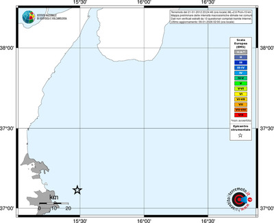 Mappa EMS - territori comuni