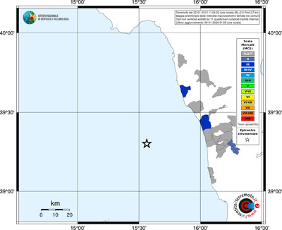 Mappa MCS - territori comuni