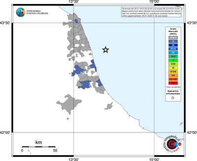 Mappa MCS - territori comuni