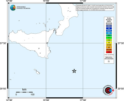 Mappa EMS - territori località