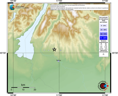 Mappa comuni con almeno 3 questionari