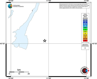 Mappa MCS - territori località