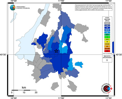 Mappa MCS - territori comuni