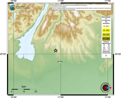 Mappa comuni con almeno 3 questionari