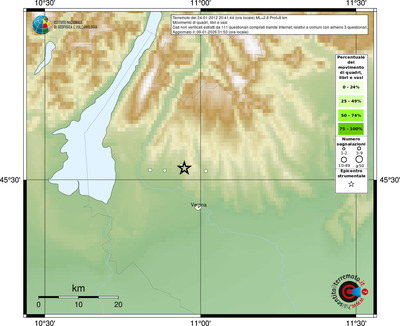 Mappa comuni con almeno 3 questionari