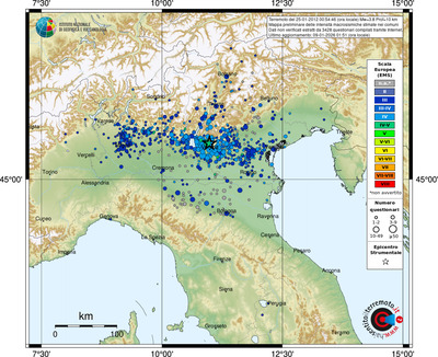 Mappa EMS - comuni