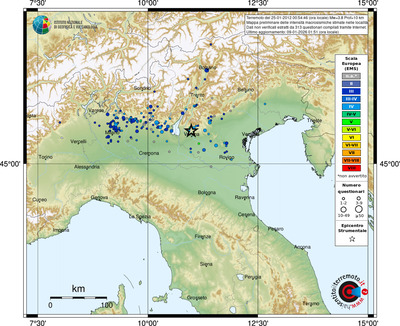Mappa EMS - località