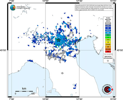 Mappa MCS - territori comuni