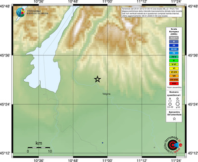 Mappa EMS - località