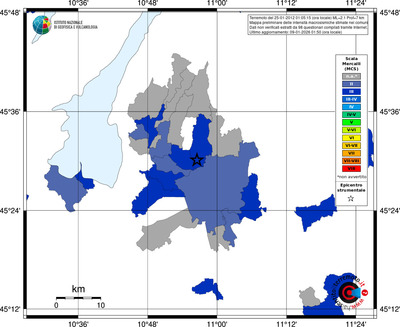 Mappa MCS - territori comuni